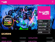 Tablet Screenshot of illumirun.com